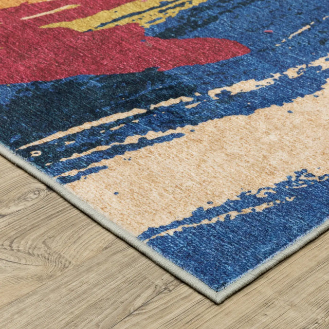 Oriental Weavers Sphinx Sumter SUM09 Multi Rugs - corner detail