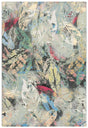 Safavieh Barbados 500 4'-0" x 6'-0" Rug in Black Green / Pink