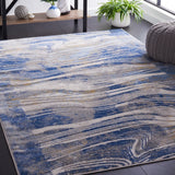 Safavieh Palma 4'-0" x 6'-0" Rug in Beige / Blue