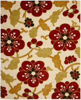 Safavieh Newbury 8'-0" x 10'-0" Rug in Ivory / Red