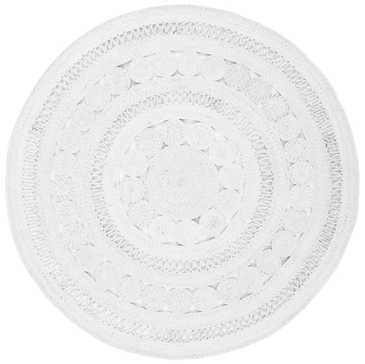 Safavieh Cape Cod 5'-0" x 5'-0" Rug in Ivory