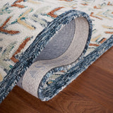 Safavieh Capri 4'-0" x 6'-0" Rug in Ivory / Green