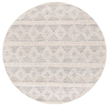 Safavieh Natura 6'-0" x 6'-0" Rug in Ivory / Black