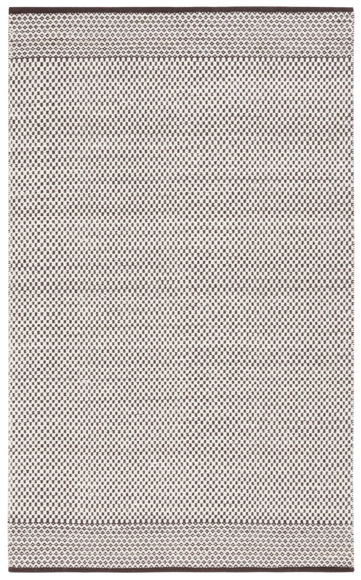 Safavieh Vermont 4'-0" x 6'-0" Rug in Brown / Ivory