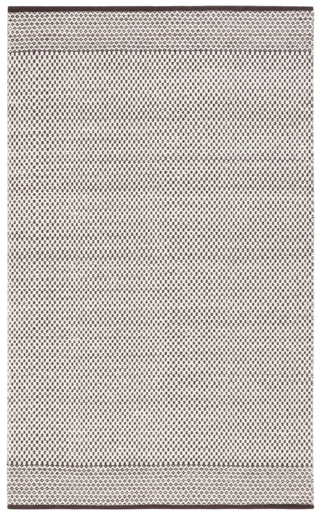 Safavieh Vermont 4'-0" x 6'-0" Rug in Brown / Ivory