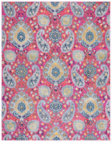 Safavieh Madison 10'-0" x 14'-0" Rug in Fuchsia / Gold