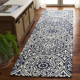 Safavieh Metro 2'-3" x 8'-0" Rug in Blue / Ivory