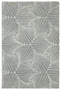 Safavieh Micro-Loop 3'-0" x 5'-0" Rug in Grey / Ivory