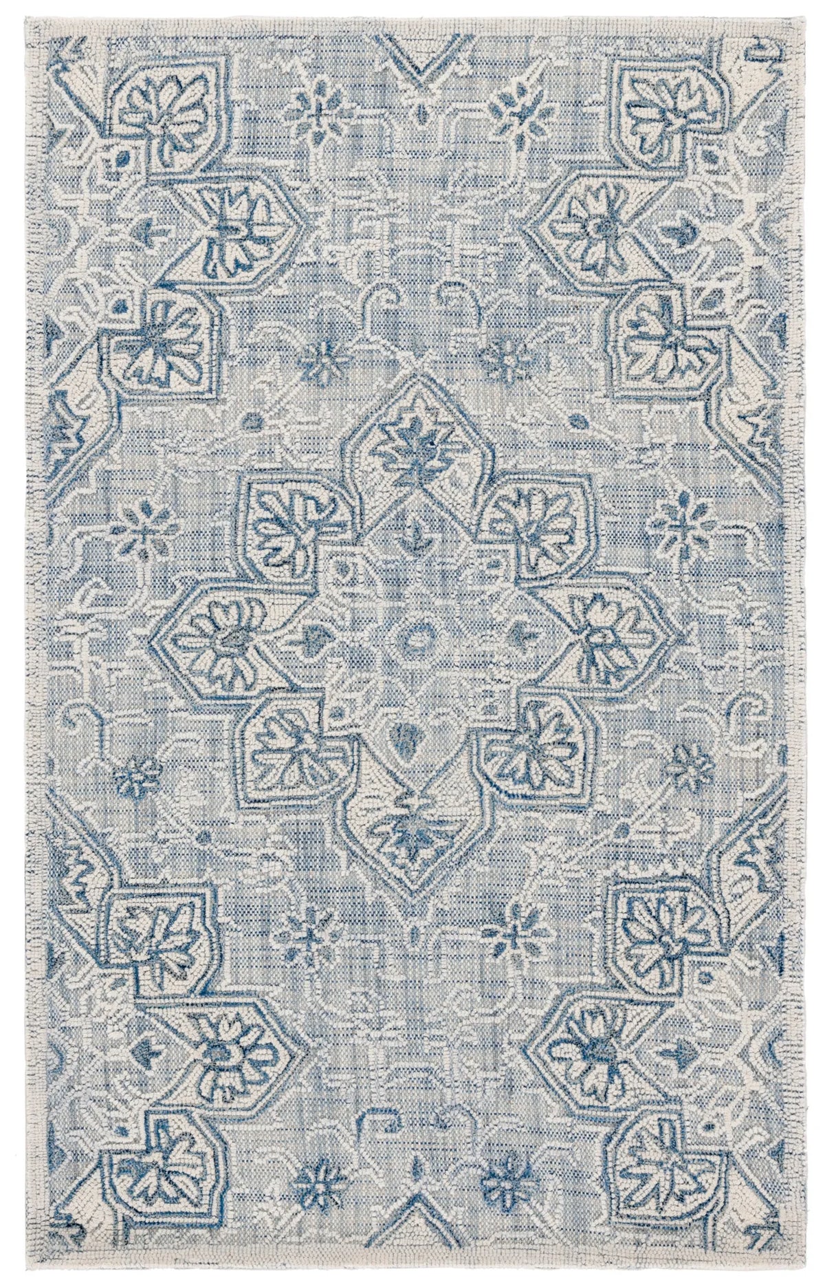 Safavieh Trace 3'-0" x 5'-0" Rug in Blue / Ivory