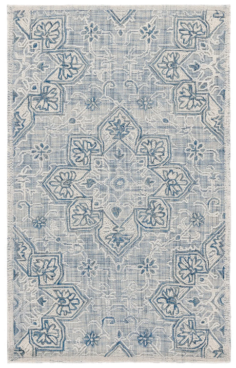 Safavieh Trace 3'-0" x 5'-0" Rug in Blue / Ivory