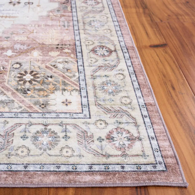 Safavieh Arizona 5'-0" x 8'-0" Rug in Beige Green / Brown