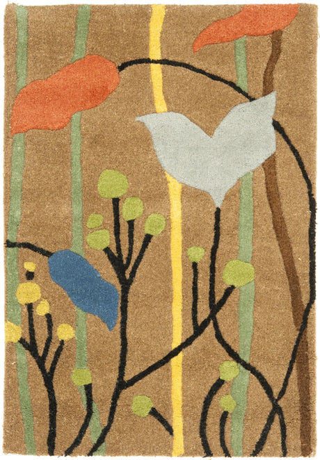 Safavieh Soho 2'-0" x 3'-0" Rug in Brown / Multi