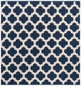 Safavieh Montauk 6'-0" x 6'-0" Rug in Navy / Ivory