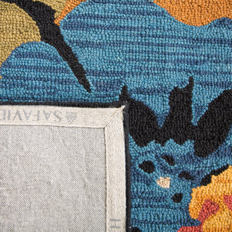Safavieh Jardin 4'-0" x 6'-0" Rug in Black / Multi