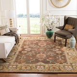 Safavieh Anatolia 9'-6" x 13'-6" Rug in Brown / Gold