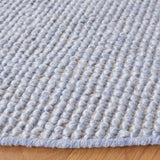 Safavieh Natura 6'-0" x 6'-0" Rug in Light Blue / Ivory