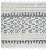 Safavieh Marrakesh 6'-7" x 6'-7" Rug in Ivory / Blue