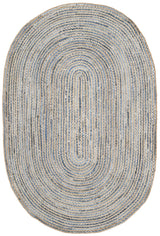 Safavieh Cape Cod 6'-0" x 9'-0" Rug in Natural / Blue