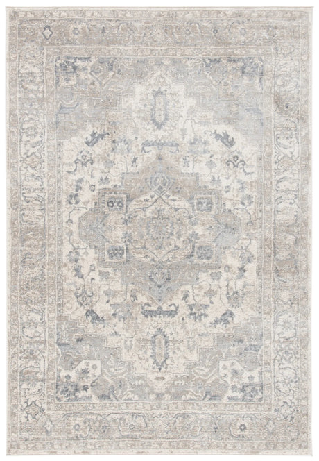 Safavieh Brentwood 4'-0" x 6'-0" Rug in Ivory / Grey