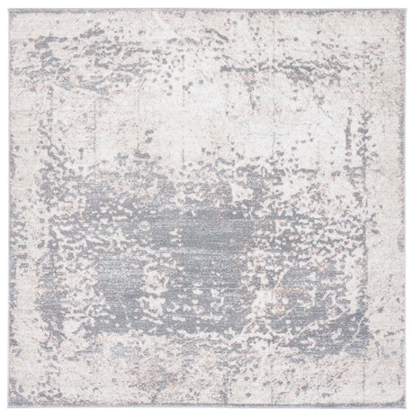 Safavieh Amsterdam 6'-7" x 6'-7" Rug in Beige / Grey