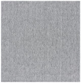 Safavieh Sisal All-Weather 6'-7" x 6'-7" Rug in Dark Grey