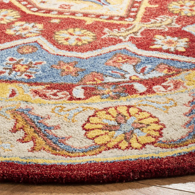 Safavieh Antiquity 6'-0" x 6'-0" Rug in Red / Blue