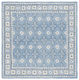 Safavieh Ebony 5'-0" x 5'-0" Rug in Blue / Ivory