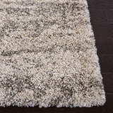 Safavieh Hudson Shag 4'-0" x 6'-0" Rug in Ivory / Grey