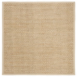 Safavieh Natural Fiber 6'-0" x 6'-0" Rug in Natural / Beige
