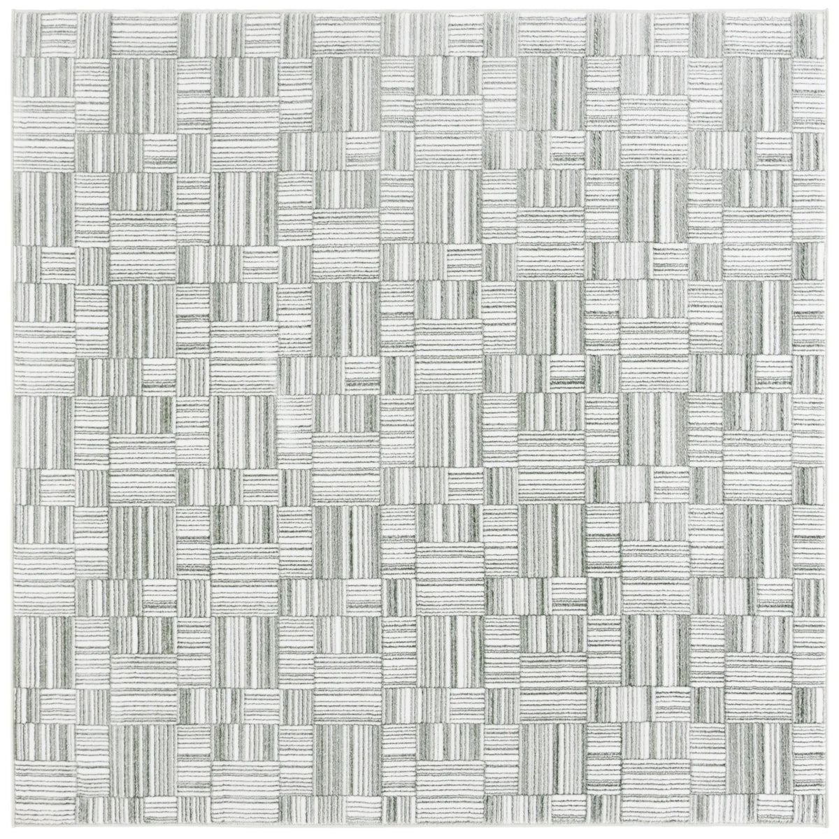 Safavieh Orchard 6'-7" x 6'-7" Rug in Green / Ivory
