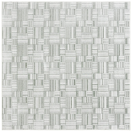 Safavieh Orchard 6'-7" x 6'-7" Rug in Green / Ivory