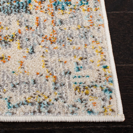 Safavieh Madison 4'-0" x 6'-0" Rug in Grey / Turquoise