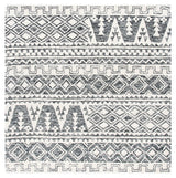 Safavieh Abstract 6'-0" x 6'-0" Rug in Ivory / Black