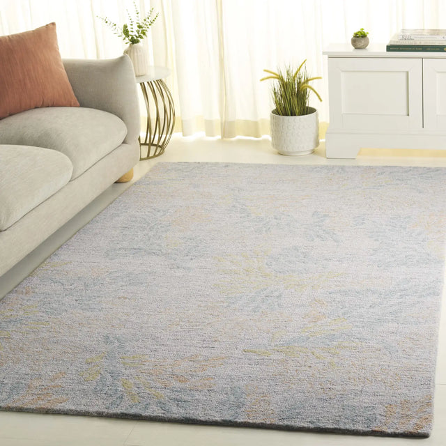 Safavieh Jardin 4'-0" x 6'-0" Rug in Grey / Rust