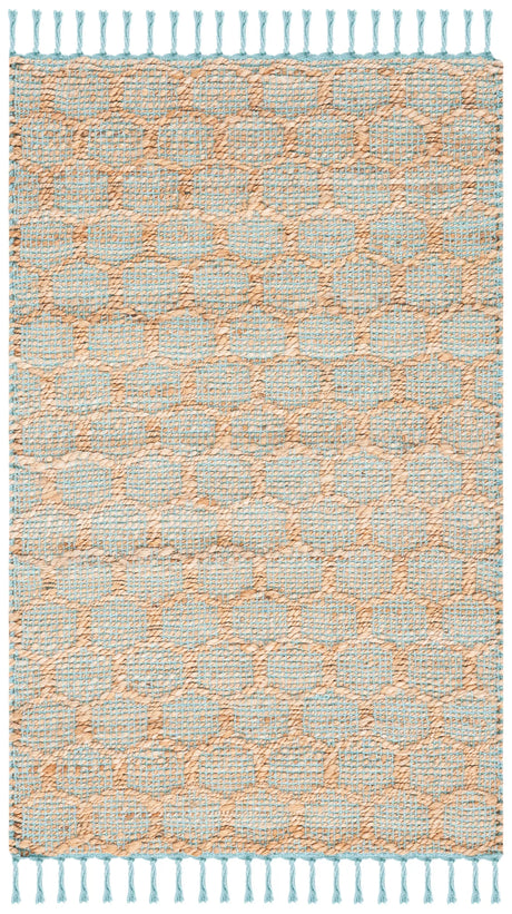 Safavieh Cape Cod 2'-3" x 3'-9" Rug in Light Blue / Natural