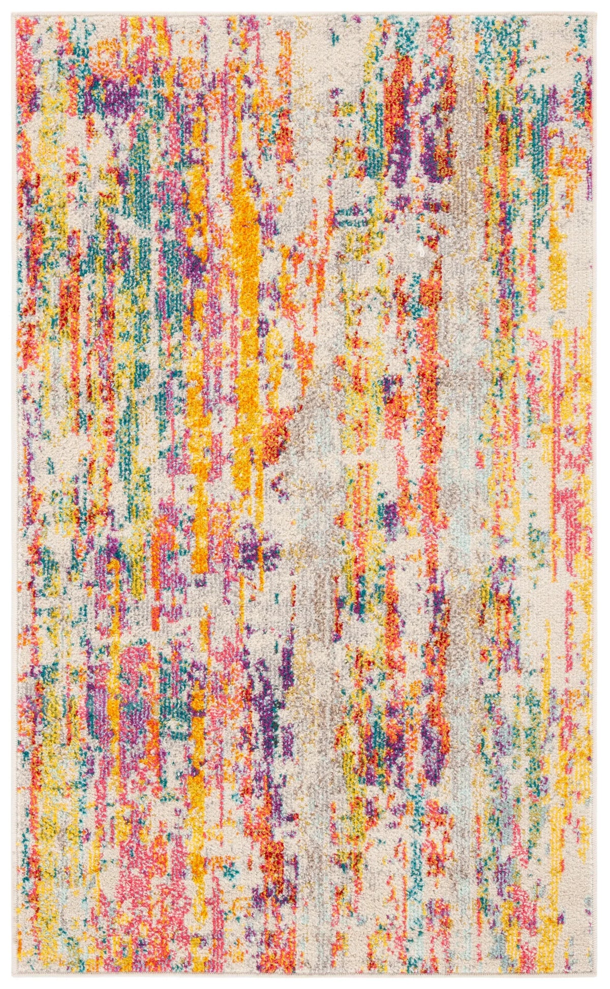 Safavieh Madison 200 3'-0" x 5'-0" Rug in Beige / Yellow