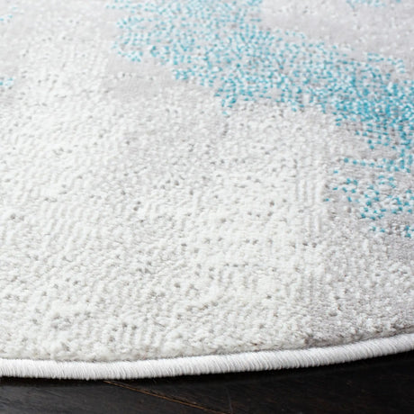 Safavieh Skyler 6'-7" x 6'-7" Rug in Grey / Blue