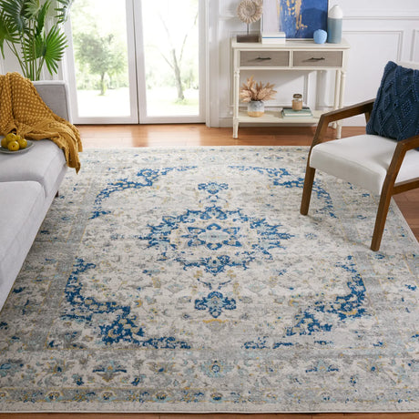 Safavieh Madison 10'-0" x 14'-0" Rug in Ivory / Blue