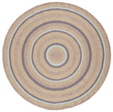 Safavieh Cape Cod 5'-0" x 5'-0" Rug in Blue / Olive