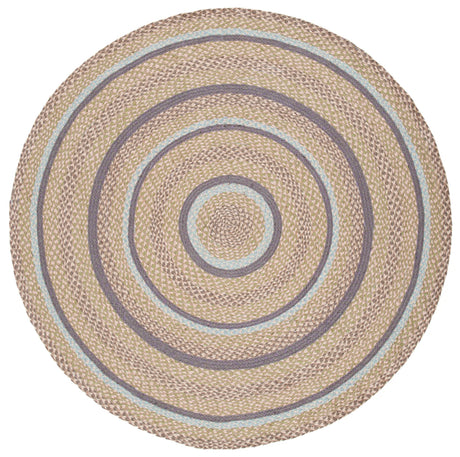 Safavieh Cape Cod 5'-0" x 5'-0" Rug in Blue / Olive