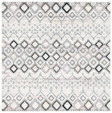 Safavieh Amsterdam 6'-7" x 6'-7" Rug in Ivory / Grey