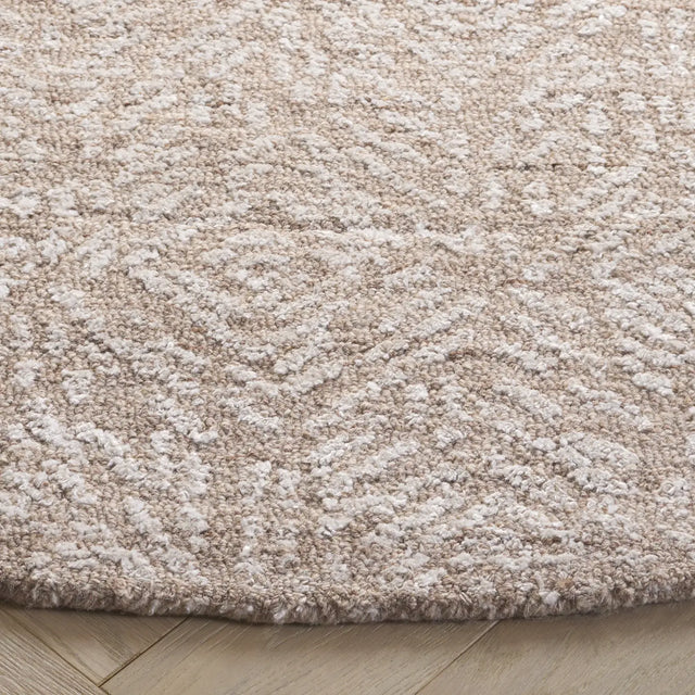 Safavieh Glamour 6'-0" x 6'-0" Rug in Beige / Ivory