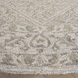 Safavieh Dip Dye 7'-0" x 7'-0" Rug in Grey / Ivory