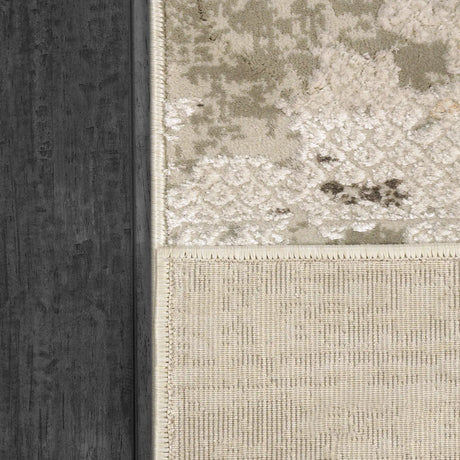 Dynamic Rugs Renaissance 3152 Ivory/Grey Rug - Corner