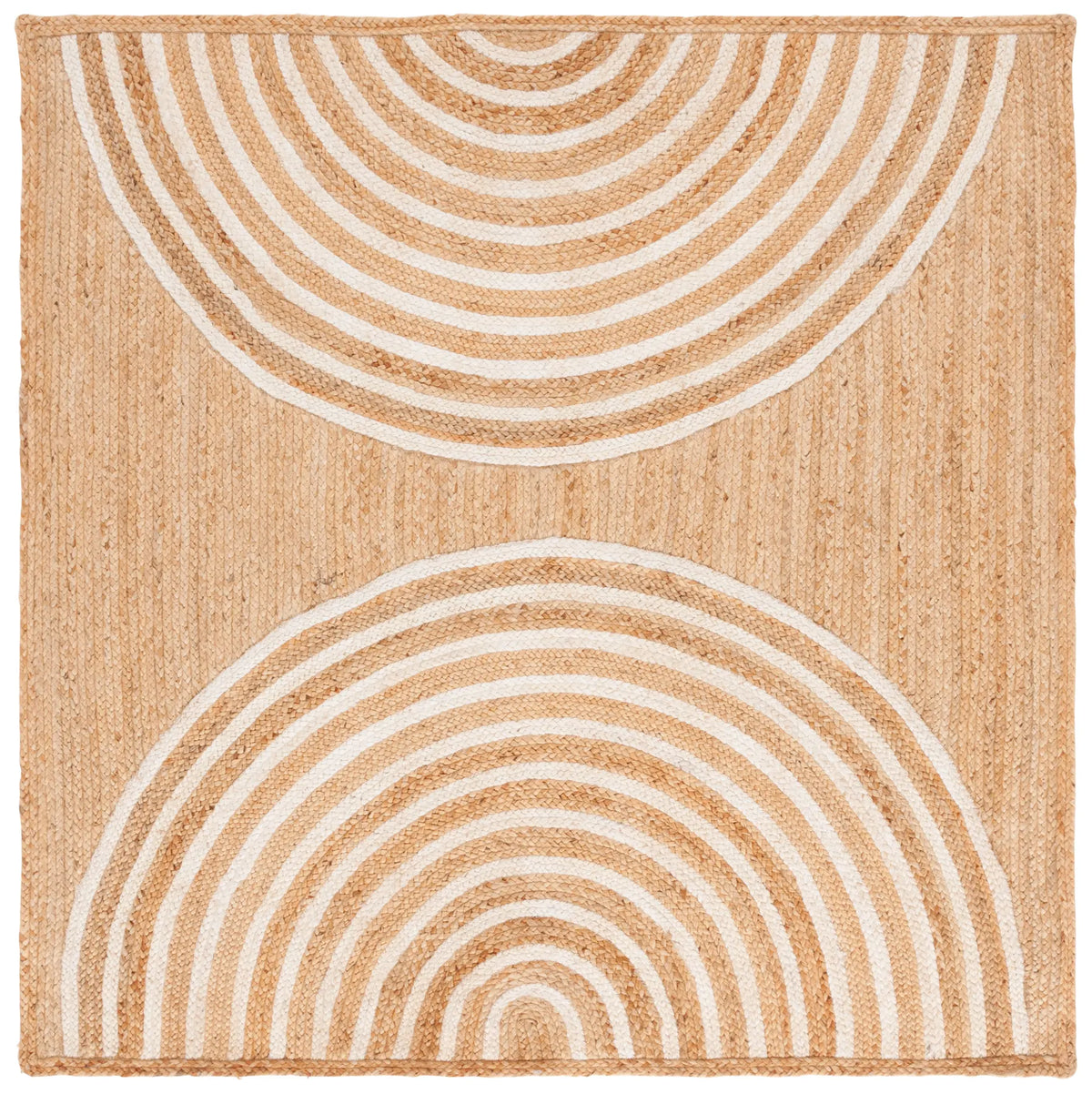 Safavieh Natural Fiber 6'-0" x 6'-0" Rug in Natural / Ivory