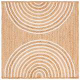Safavieh Natural Fiber 6'-0" x 6'-0" Rug in Natural / Ivory