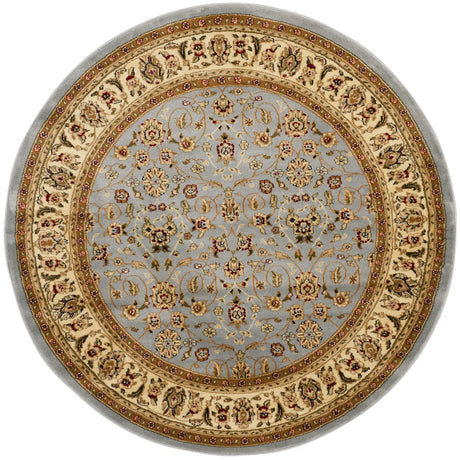 Safavieh Lyndhurst 5'-3" x 5'-3" Rug in Light Blue / Ivory