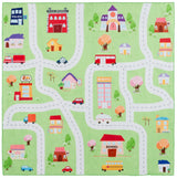 Safavieh Santa Monica Kids 6'-0" x 6'-0" Rug in Light Green