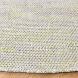 Safavieh Montauk 6'-0" x 6'-0" Rug in Green / Ivory