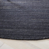 Safavieh Kilim 6'-0" x 6'-0" Rug in Dark Grey